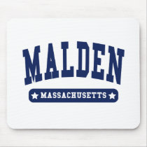 Malden Massachusetts College Style tee shirts Mousepad