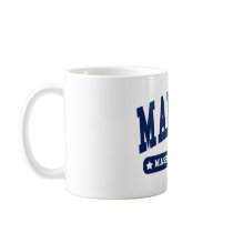 Malden Massachusetts College Style tee shirts Coffee Mug