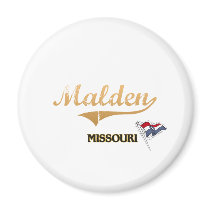 Malden Missouri City Classic Fridge Magnets