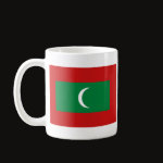 Maldives Flag Map Classic Mug