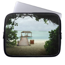 Maldives Island Boat Computer Sleeves