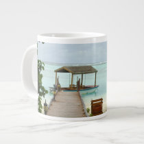 Maldives Island Boat Jumbo Mugs