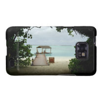Maldives Island Boat Samsung Galaxy Cases