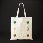 Maldives Map Flag Border Bag