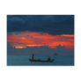 Maldives Sun Island Gorgeous Sunset And Boat Postcard