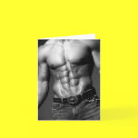 Male Abs Notecard #9