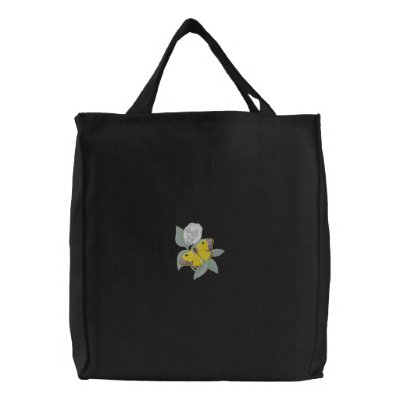 Male Alfalfa/ Butterfly Pea Bag by ZazzleEmbroidery