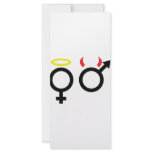 male and female icon rack card