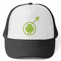 Male Android (Sign / Symbol) Bugdroid Hats