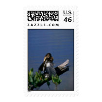 Male Anhinga, sunning Stamp
