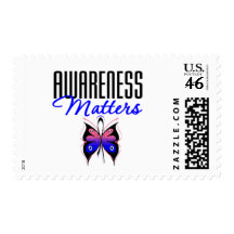 Male Breast Cancer Awareness Matters Stamps