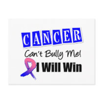 Male Breast Cancer Cant Bully Me I Will Win Post Cards