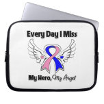 Male Breast Cancer Every Day I Miss My Hero Laptop Sleeves