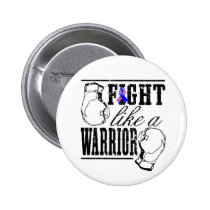 Male Breast Cancer Fight Like a Warrior Pin