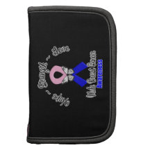Male Breast Cancer  Hope Strength Love Folio Planners