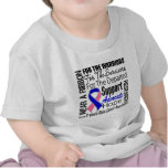 Male Breast Cancer I Wear a Ribbon TRIBUTE t-shirts