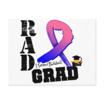 Male Breast Cancer Radiation Therapy RAD Grad Post Cards