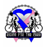 Male Breast Cancer Riding For The Cure t-shirts