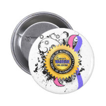Male Breast Cancer Warrior 23 Buttons