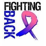 Male Breat Cancer Fighting Back t-shirts