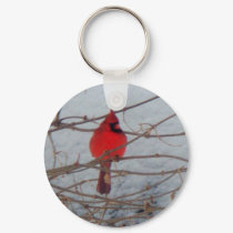 Male Cardinal keychains