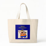 male chauvinist pig tote bags