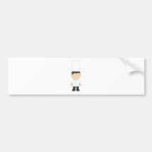 Male Chef Bumper Stickers