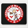 Male Chef Cooking Passion Mousepad