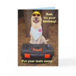 Male/Dad Funny Birthday Card