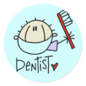 Male Dentist Stickers