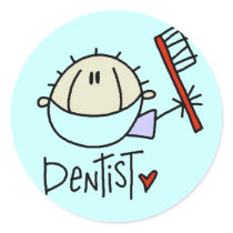Male Dentist Stickers