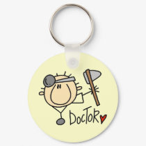Male Doctor Keychain by stick_figures Male Doctor Keychain
