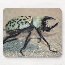 Male Eastern Hercules Beetle Mousepad by estjohn Male Eastern Hercules Beetle Mousepad