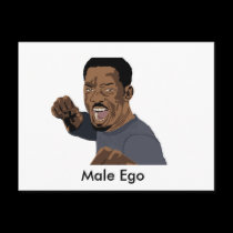 Male Ego postcards
