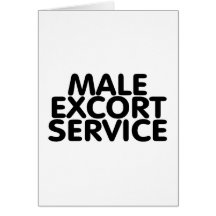 Male Escort Service Card