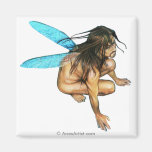 male faerie fridge magnet