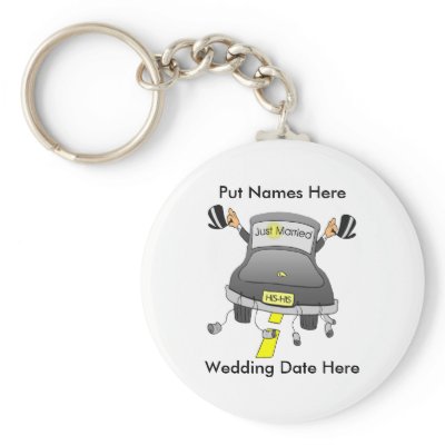 Male Gay Wedding To Customize Key Chain