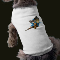 Male Hunter with Bowgun, Heavy Gunner with Ludroth pet clothing