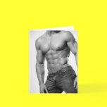 Male In Jeans Notecard