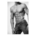 Male In Jeans Poster posters