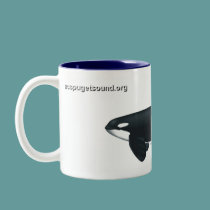 Male Killer Whale Two-Toned Mug