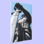 male lapu sword canvas prints
