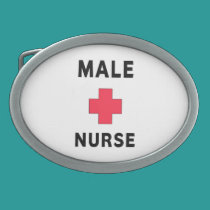 Male Nurse belt buckles