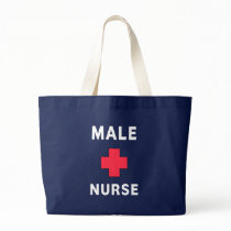 Male Nurse Tote Bags