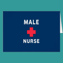 Male Nurse cards