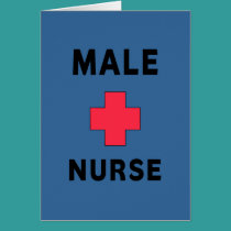 Male Nurse cards