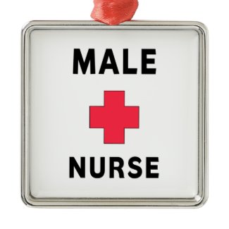 Male Nurse ornament