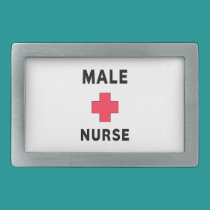 Male Nurse belt buckles