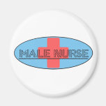 Male Nurse Refrigerator Magnet