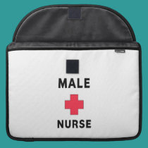 Male Nurse macbook sleeves